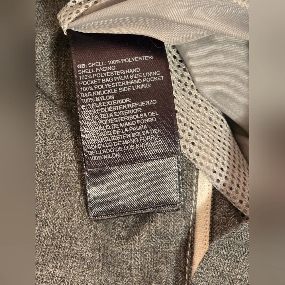 The North Face HyVent 2.5L Waterproof Gray Hooded Jacket XL - Picture 12 of 15